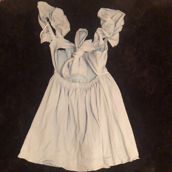 ☀️BABY BLUE MINI DRESS☀️ - Picture 5 of 7